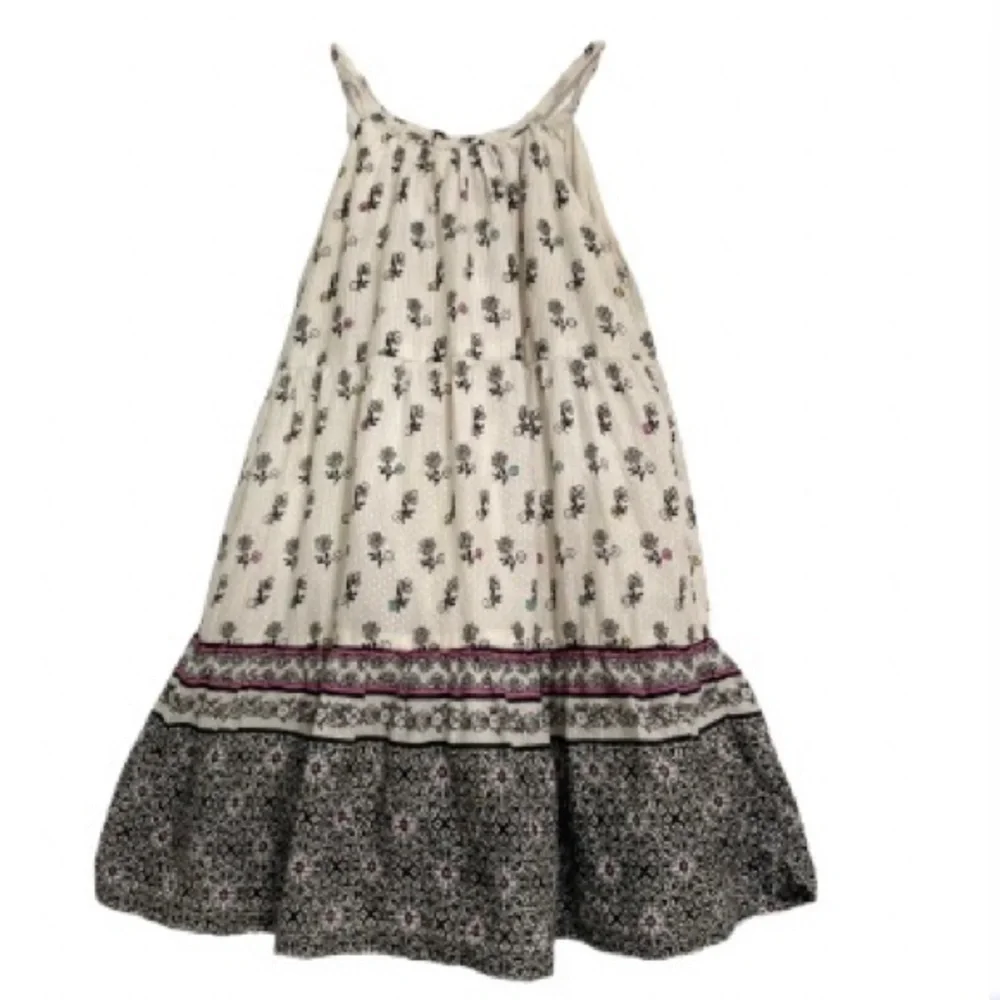 GAP Toddler Prairie Floral Tiered Cotton Dress Girls 12 18 Months